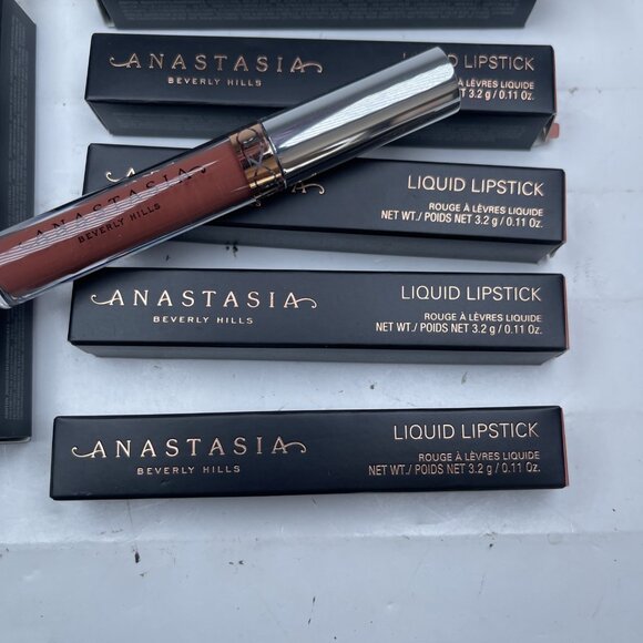 LOT OF 6 Anastasia Beverly Hills Liquid Lipstick High Pigment Ashton New (Read) - Picture 3 of 11